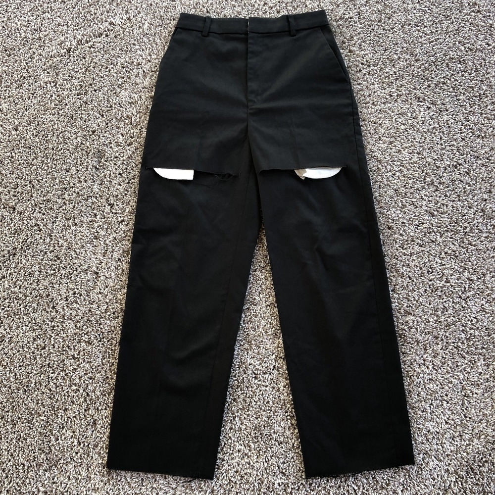 Sea Room Lynn Pants Womens Size Small (Fits 26x26) Dress Raw Hem Japanese Fabric